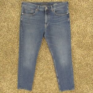 Everlane Jeans 35x29 Dark Wash The Slim Jean Uniform Stretch Denim‎